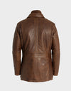 Daniel Men's Classic Leather Jacket | Brown
